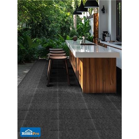 กระเบื้องพื้นพอร์ซเลน 30x60 ซม. COTTO ESPANA เมเทออร์เนโกร R10 เทา A 1.08 ตร.ม._1