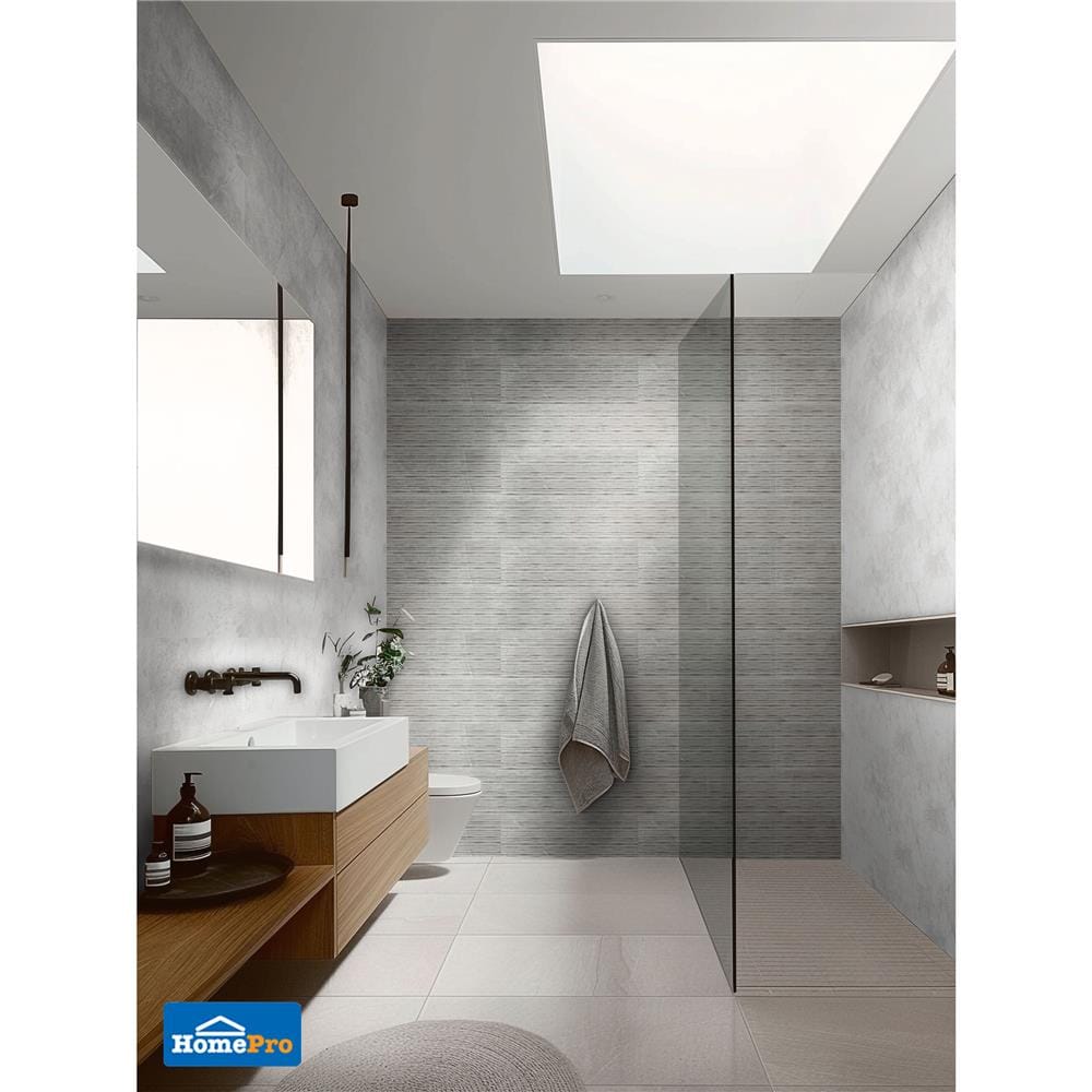 กระเบื้องผนัง 33.3x100 ซม. COTTO ESPANA แมร์ ซูไทล์ บลังโก้ ขาว A 1.33 ตร.ม.
