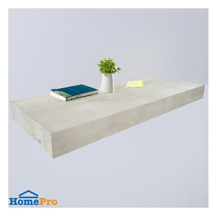 แผ่นชั้นไม้ซ่อนขาพร้อมไฟ STACKO LUMIFLEX 80X24X5 ซม. สีโรมัน ไวท์_6