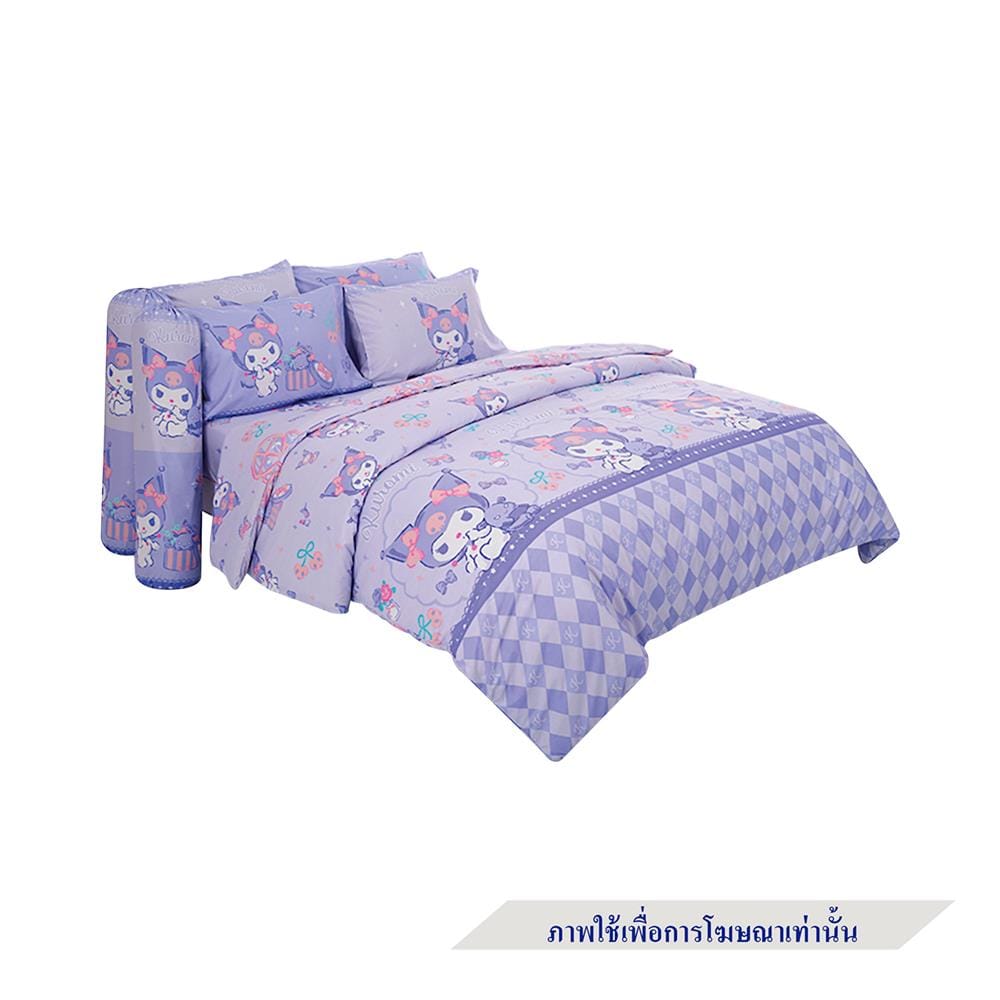 ชุดผ้าปูที่นอน 6 ฟุต 5 ชิ้น FOUNTAIN KUROMI 70106-FTC154