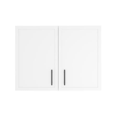 ตู้แขวนคู่ MJ SLIM SHAKER 80x60 ซม. สี WHITE PEARL_0