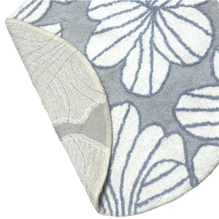 พรม HOME LIVING STYLE EMILY BLOSSOM 90X90 ซม. สีเทา_2
