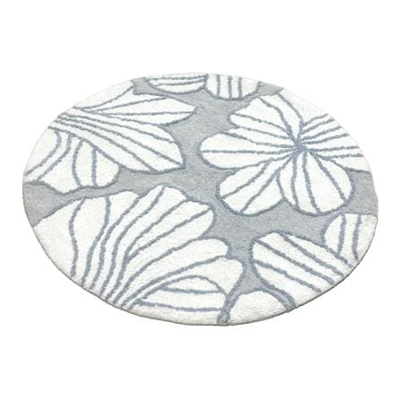 พรม HOME LIVING STYLE EMILY BLOSSOM 90X90 ซม. สีเทา_6