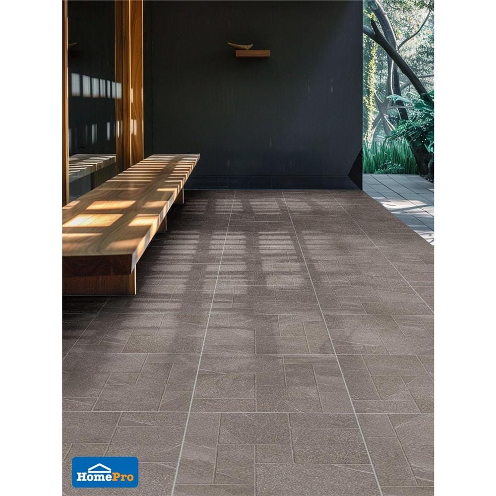 กระเบื้องพื้น 60x60 ซม. DURAGRES อีโค่ เซลต้า เทาเข้ม A 1.44 ตร.ม.