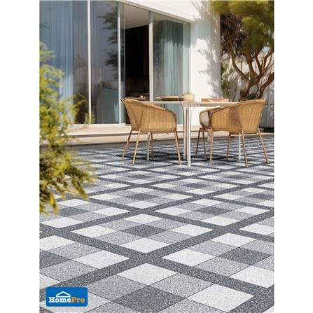 กระเบื้องพื้น 16x16 นิ้ว DURAGRES บีเดล เทา A 0.96 ตร.ม._2