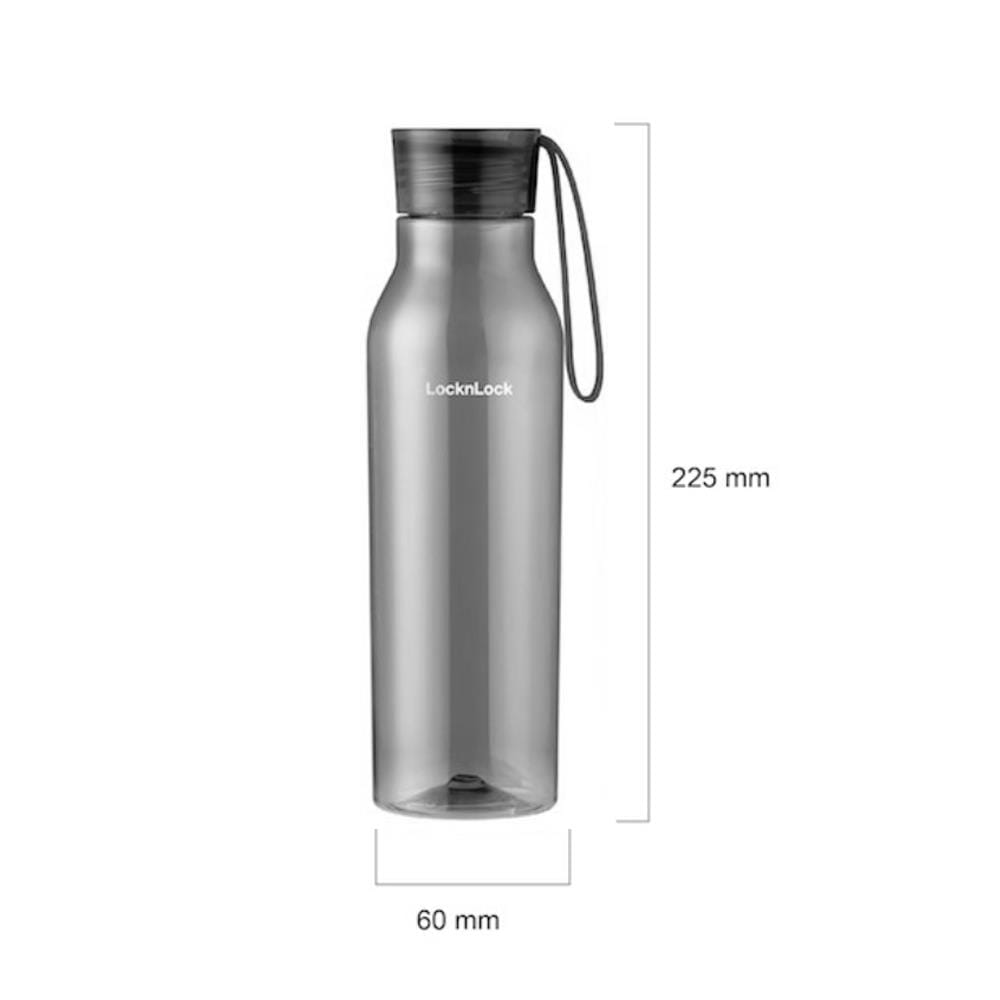 ขวดน้ำพลาสติก LOCKNLOCK ECO 550 มล. สีเทา