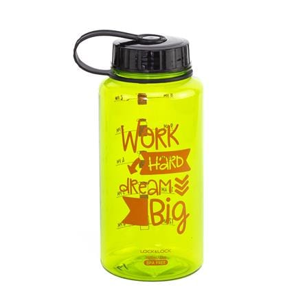 ขวดน้ำพลาสติก LOCKNLOCK HELPER 1 ลิตร สีเขียว_0