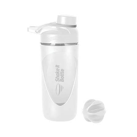 ขวดน้ำพลาสติก LOCKNLOCK SHAKE IT BOTTLE HAP949 0.8 ลิตร สีขาว_1