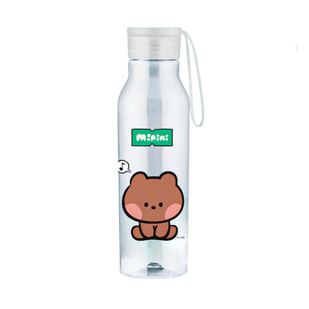 ขวดน้ำพลาสติก TRITAN LOCKNLOCK LINE FRIEND 550 มล. สีขาว/ใส