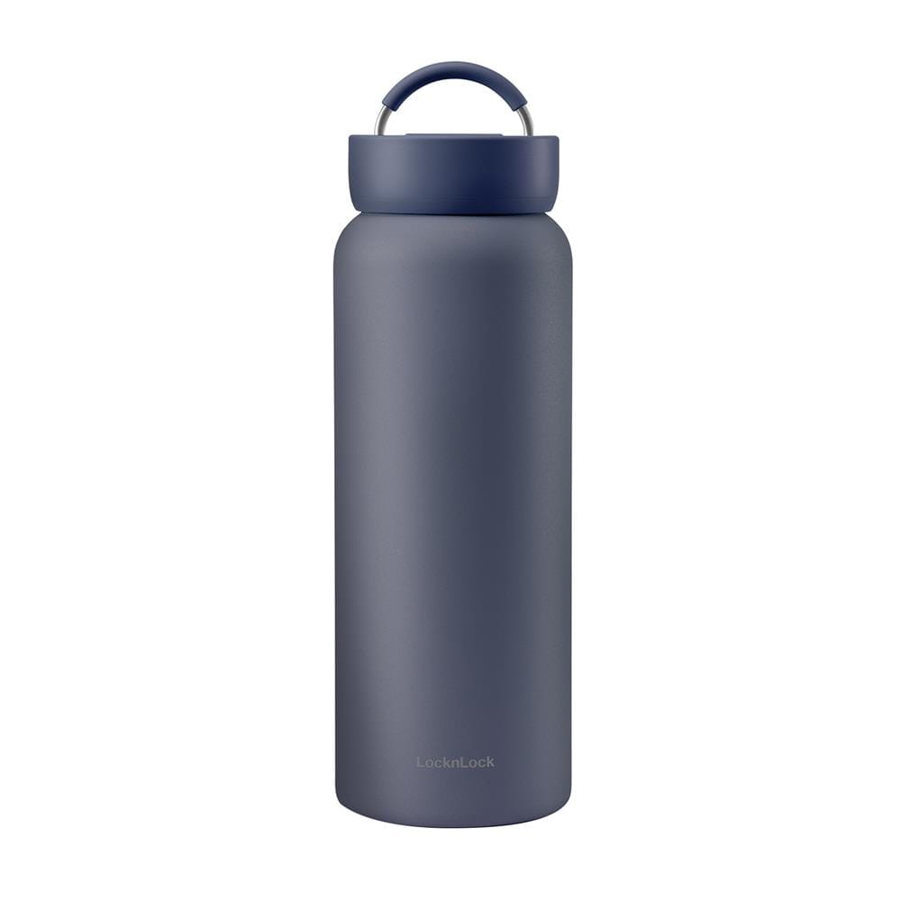 กระติกสุญญากาศ LOCKNLOCK JUMBO TUMBLER LHC4300 0.9 ลิตร สีน้ำเงิน