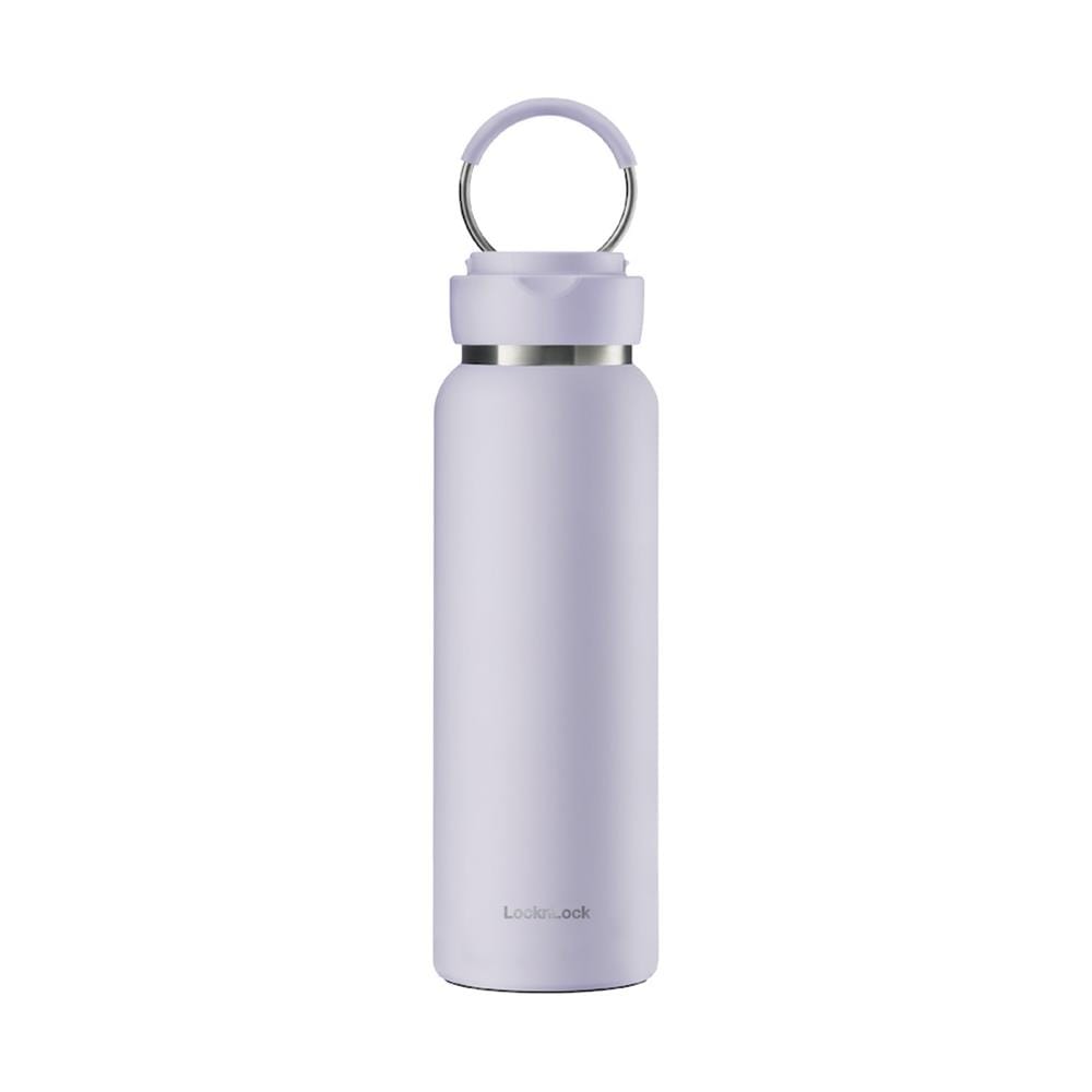 กระติกสุญญากาศ 0.8 ลิตร LOCKNLOCK SLING RING TUMBLER สีม่วง