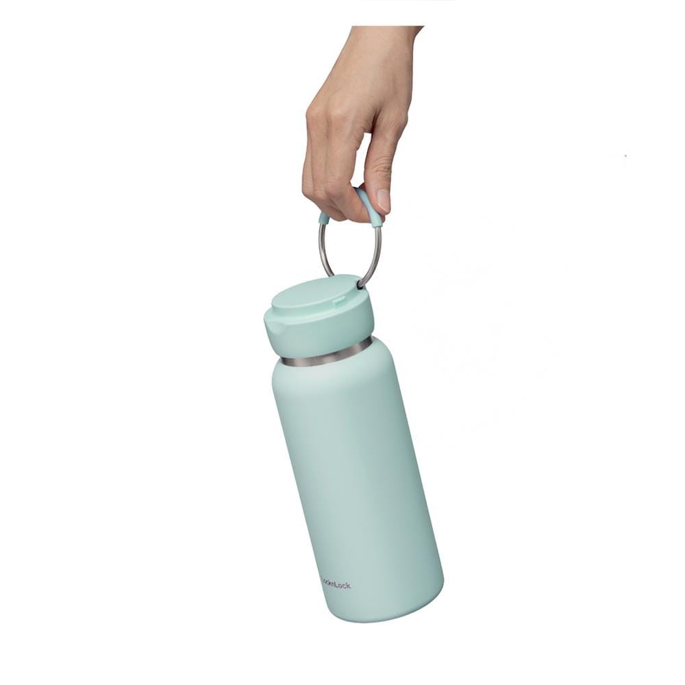 กระติกสุญญากาศ 0.65 ลิตร LOCKNLOCK SLING RING TUMBLER สีมิ้นท์