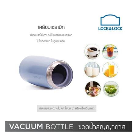 กระติกสุญญากาศ 450 มล. LOCKNLOCK HOLIDAY SUNSET สีมิ้นท์_5