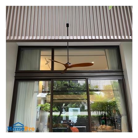 พัดลมไม่มีโคมไฟ MR.KEN 25-01507 60 นิ้ว สีเทา/น้ำตาล_3