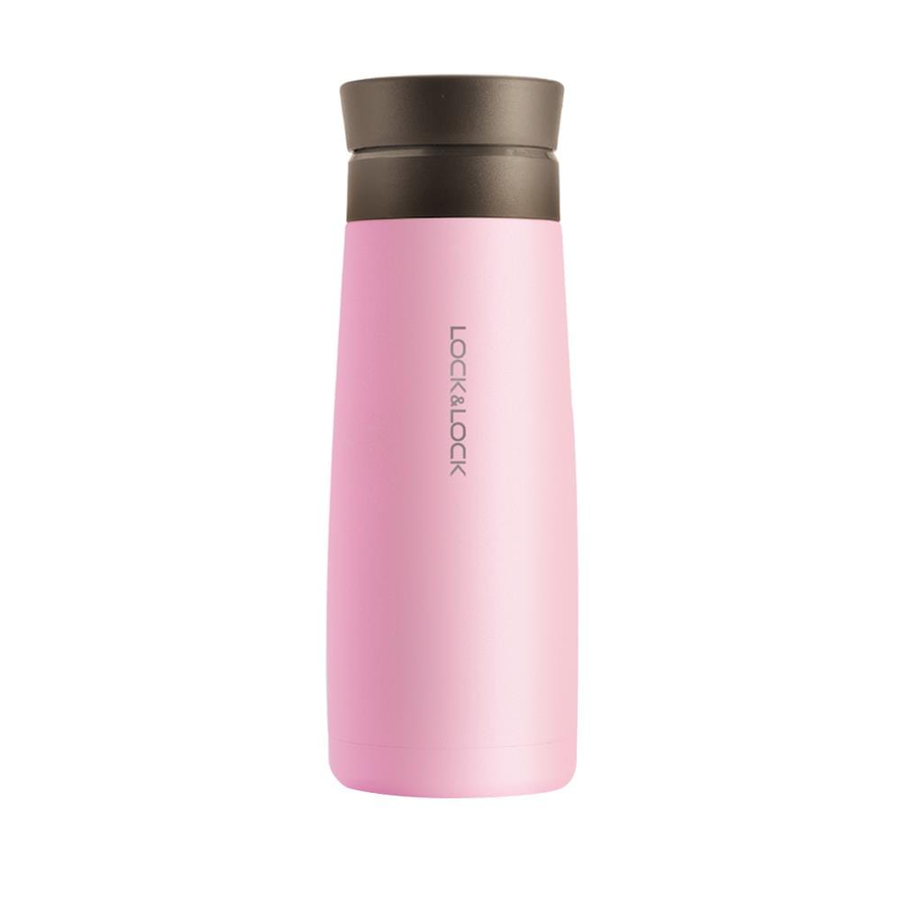 กระติกสุญญากาศ LOCKNLOCK MACARON 450 มล. สีชมพู
