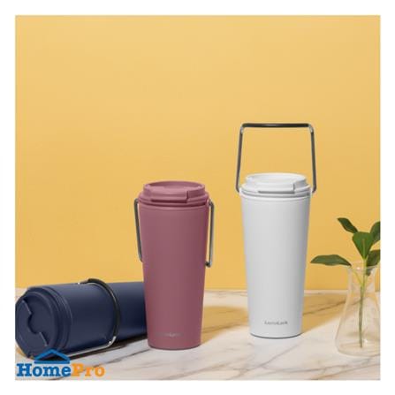 แก้วน้ำสุญญากาศ LOCKNLOCK TUMBLER 540 มล. สีขาว_1