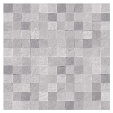 กระเบื้องพื้น 16x16 นิ้ว TARA กริดมิกซ์ เทา PM 0.96 ตร.ม._0