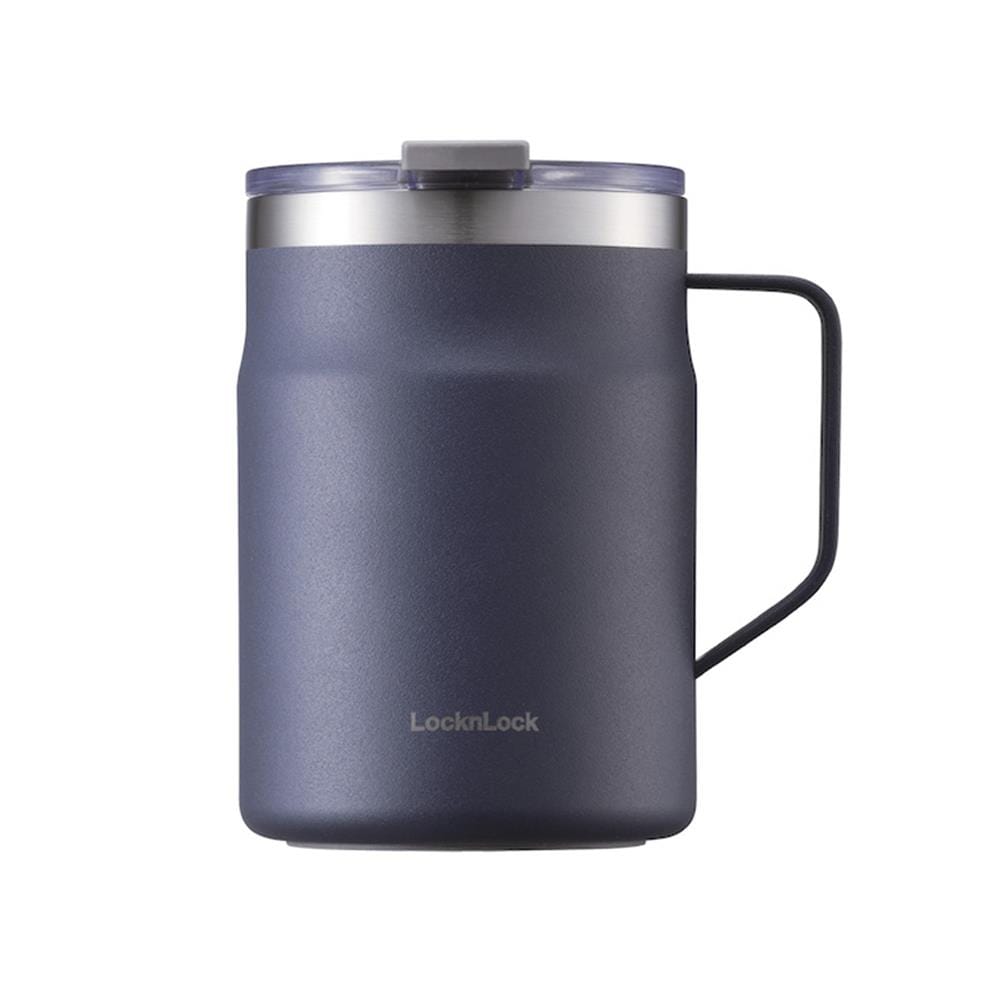 กระติกสุญญากาศ LOCKNLOCK METRO MUG 475 มล. สีน้ำเงิน
