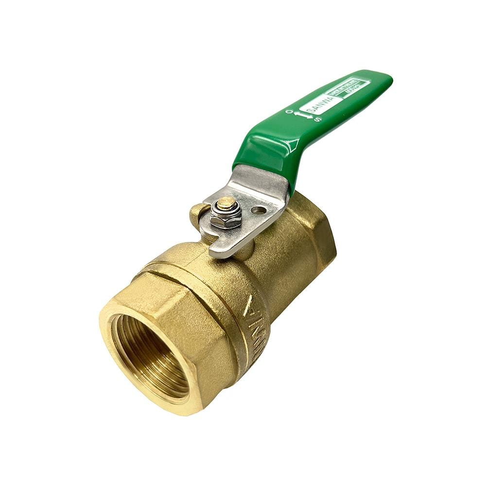 บอลวาล์วทองเหลือง DZR SANWA BV-10 400PSI 3/8 นิ้ว
