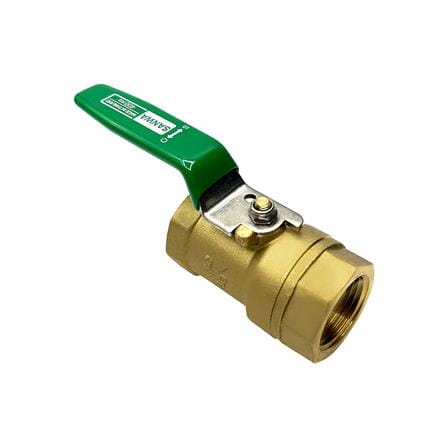 บอลวาล์วทองเหลือง DZR SANWA BV-10 400PSI 3/8 นิ้ว_2