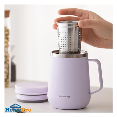 แก้วน้ำสเตนเลส LOCKNLOCK METRO TEA 0.4 ลิตร สีม่วง_2