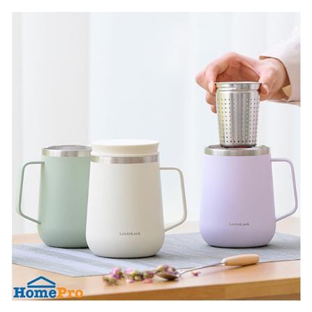 แก้วน้ำสเตนเลส LOCKNLOCK METRO TEA 0.4 ลิตร สีม่วง_3