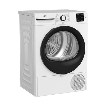 เครื่องอบผ้าฝาหน้า BEKO BM3T3929W 9 กก. HEAT PUMP สีขาว_1
