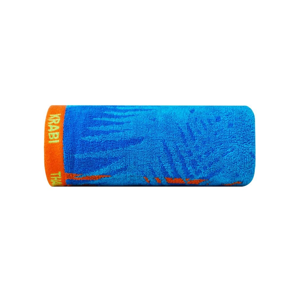 ผ้าขนหนู FROLINA KRABI 34X64 นิ้ว สีฟ้า
