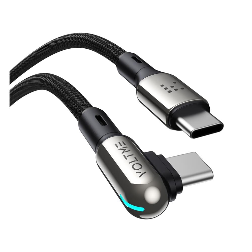 สายชาร์จ USB-C TO USB-C VOLTME POWERLINK STARK C2069 1.2 เมตร สีดำ