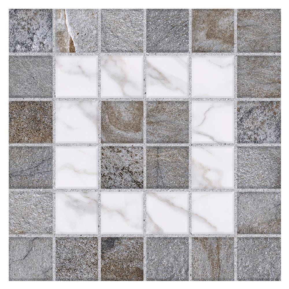 กระเบื้องพื้น 18x18 นิ้ว TARA เฟอริโอ เทา PM 1 ตร.ม.