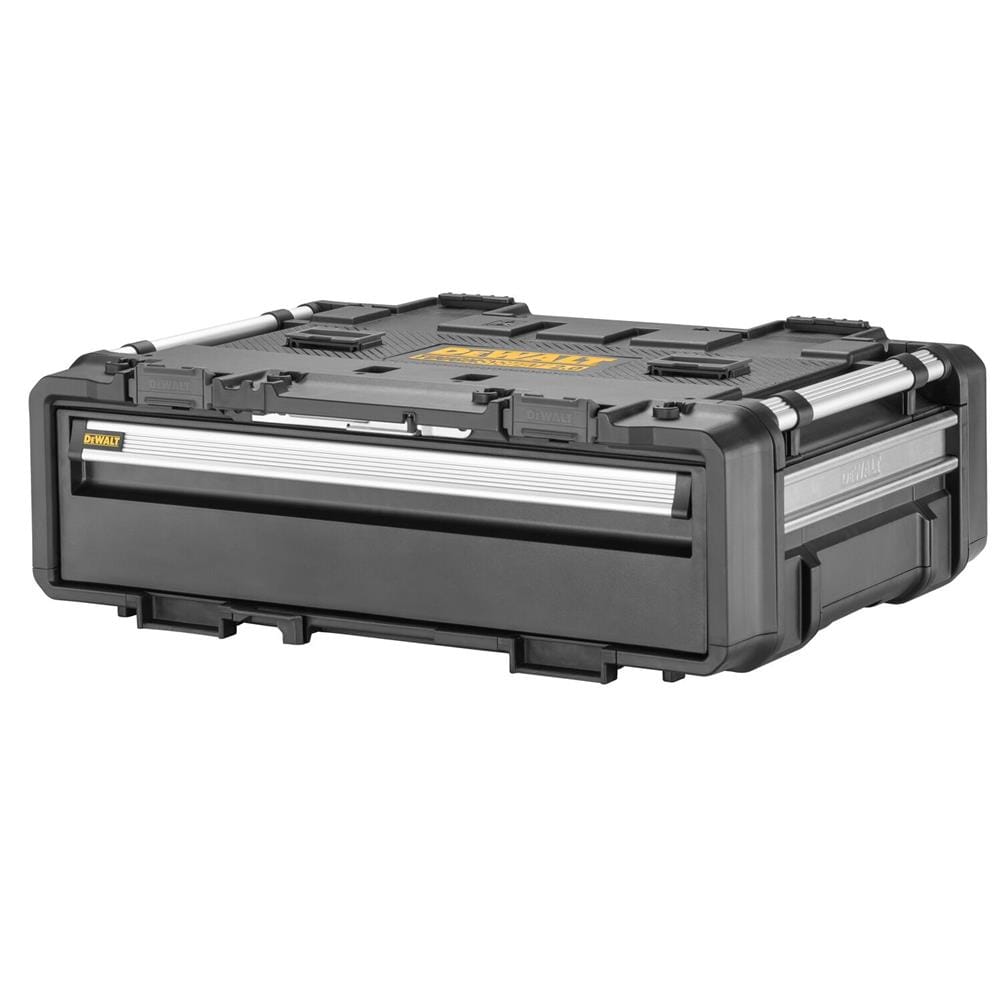 กล่องเครื่องมือลิ้นชัก 1 ชั้น พลาสติก-เหล็ก DEWALT TOUGH SYSTEM 2.0 DXL 77X55X28 ซม.