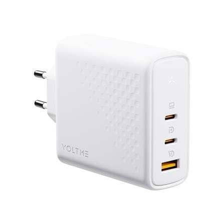 อะแดปเตอร์ USB-A&C VOLTME V2028TH 140W สีขาว_0