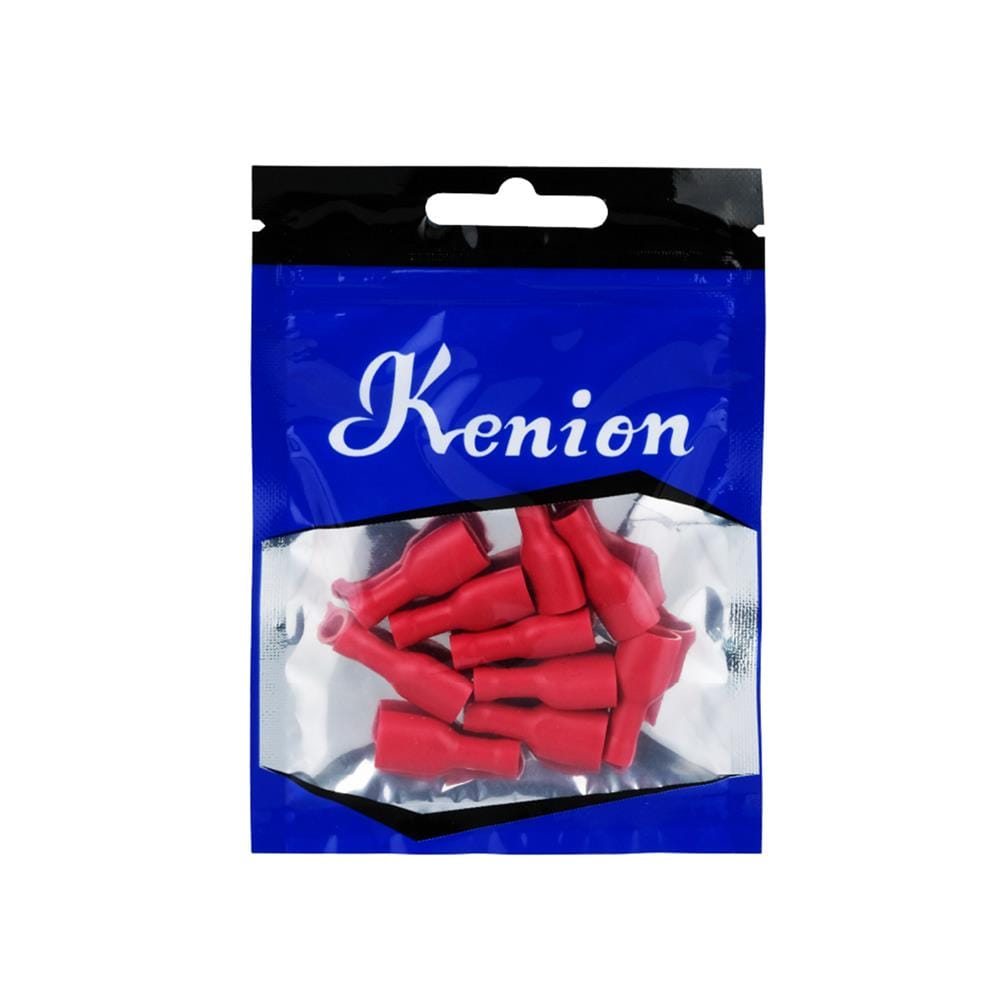 หางปลาพีวีซีตัวเมียแบน KENION RF250F สีแดง (แพ็ก 10 ชิ้น)