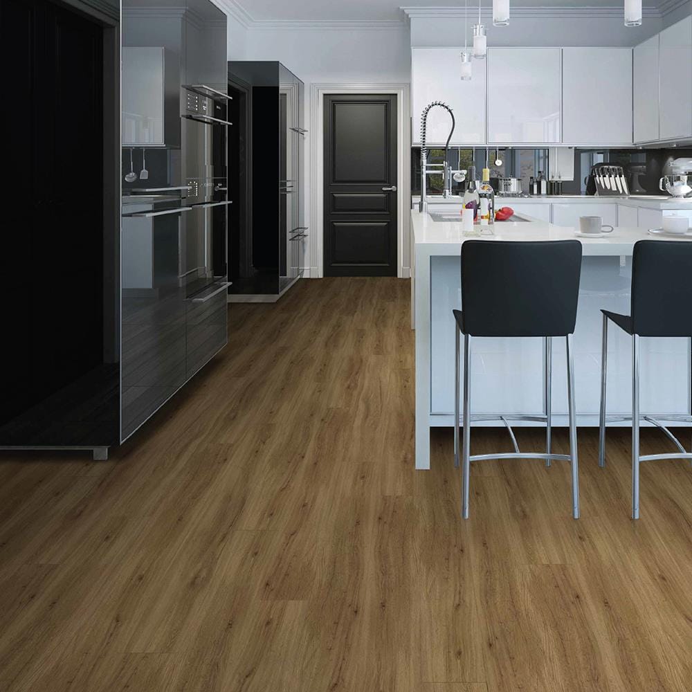 พื้น SPC INOVAR FLOOR 4 มม. 2.20 ตร.ม. สี OAKVILLE แพ็ก 10 ชิ้น