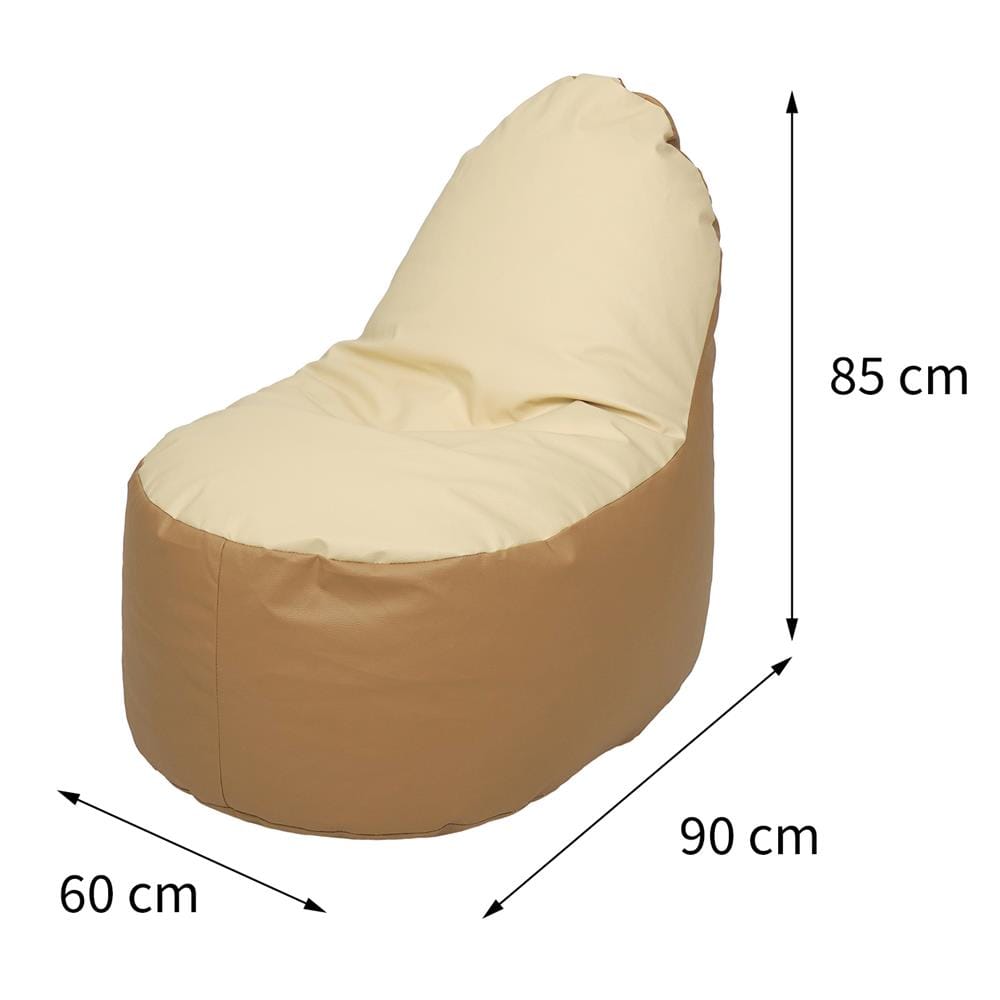 เบาะรองนั่ง HOME LIVING STYLE CLOUD 24X34 นิ้ว สีน้ำตาล