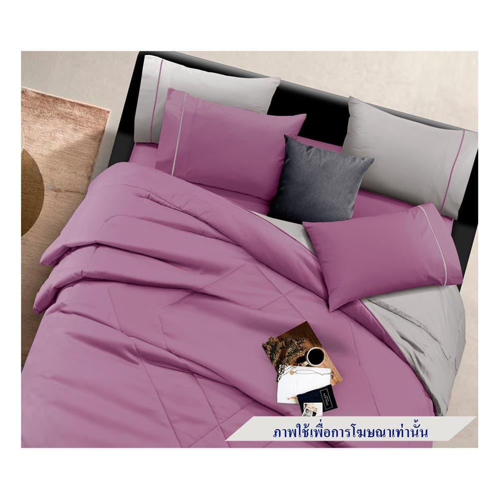 ชุดผ้าปูที่นอน 5 ฟุต 6 ชิ้น SANTAS COTTON USA SENSE VI
