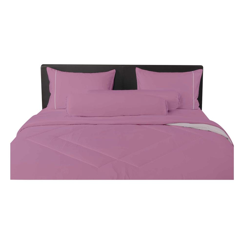 ชุดผ้าปูที่นอน 5 ฟุต 6 ชิ้น SANTAS COTTON USA SENSE VI
