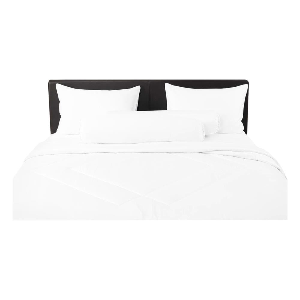 ชุดผ้าปูที่นอน 5 ฟุต 6 ชิ้น SANTAS COTTON USA SENSE WH