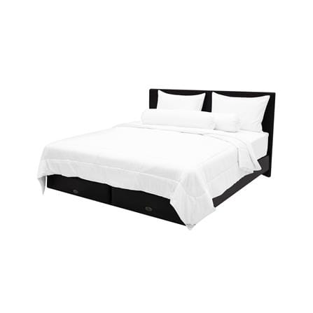ชุดผ้าปูที่นอน 6 ฟุต 6 ชิ้น SANTAS COTTON USA SENSE WH_1