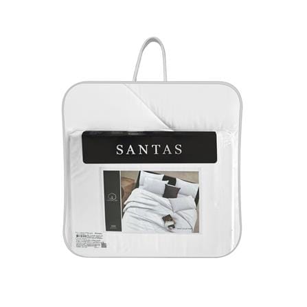 ชุดผ้าปูที่นอน 6 ฟุต 6 ชิ้น SANTAS COTTON USA SENSE WH_5