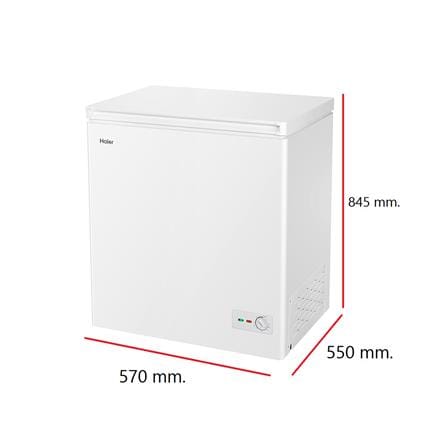 ตู้แช่ 2 ระบบ HAIER HCF-108C2 3.5 คิว สีขาว_4