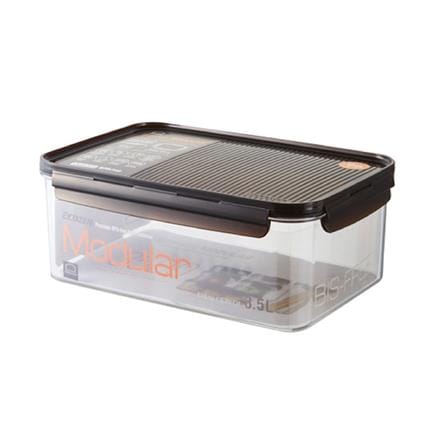 กล่องอาหาร LOCKNLOCK LBF407 3.5 ลิตร สีดำ/ใส_0