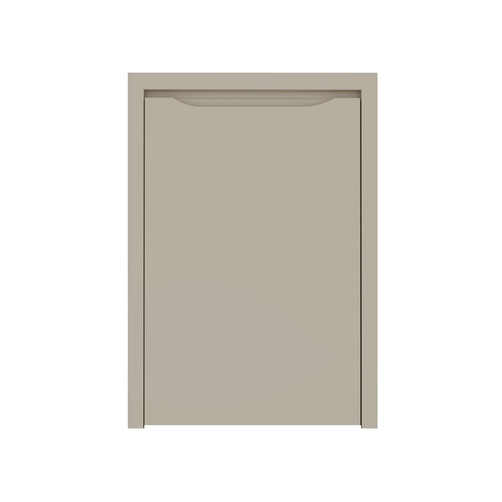 บานถังแก๊ส MJ ECO 75x51 ซม. สี BEIGE