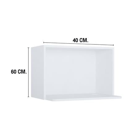 ตู้แขวนไมโครเวฟ MJ DOT 60x40 ซม. สี WHITE_4
