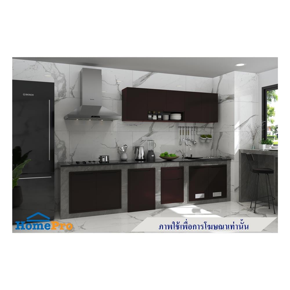 กล่องแขวนเสริม MJ ECO 80x20 ซม. สี DARK CHOCOLATE