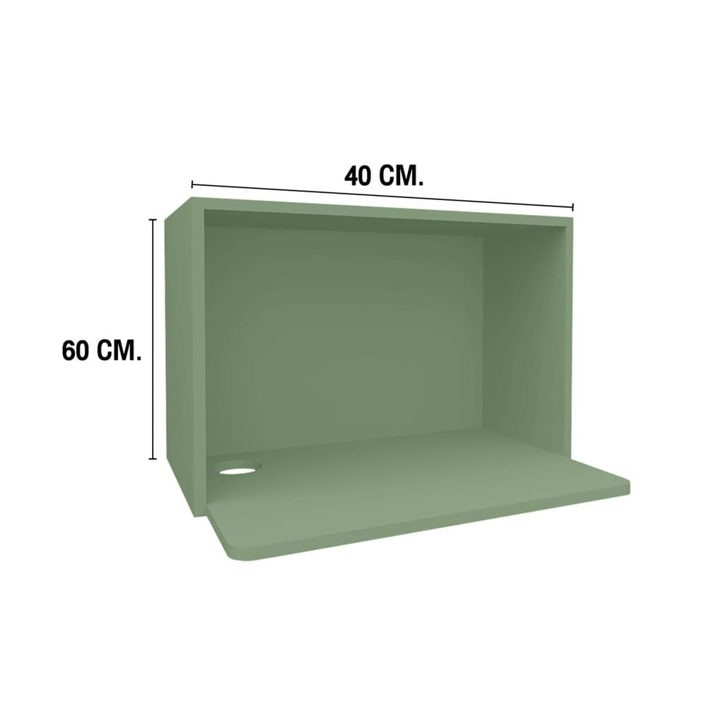 ตู้แขวนไมโครเวฟ MJ DOT 60x40 ซม. สี MATCHA