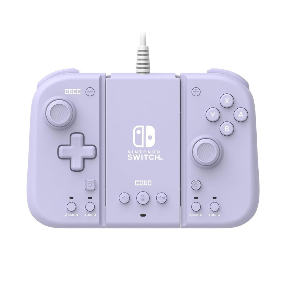 จอย NINTENDO SWITCH HORI GRIP CONTROLLER FIT ATTACHMENT SET สีม่วง