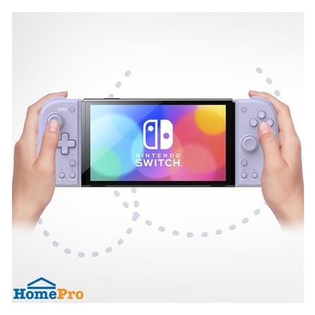 จอย NINTENDO SWITCH HORI GRIP CONTROLLER FIT ATTACHMENT SET สีม่วง_4