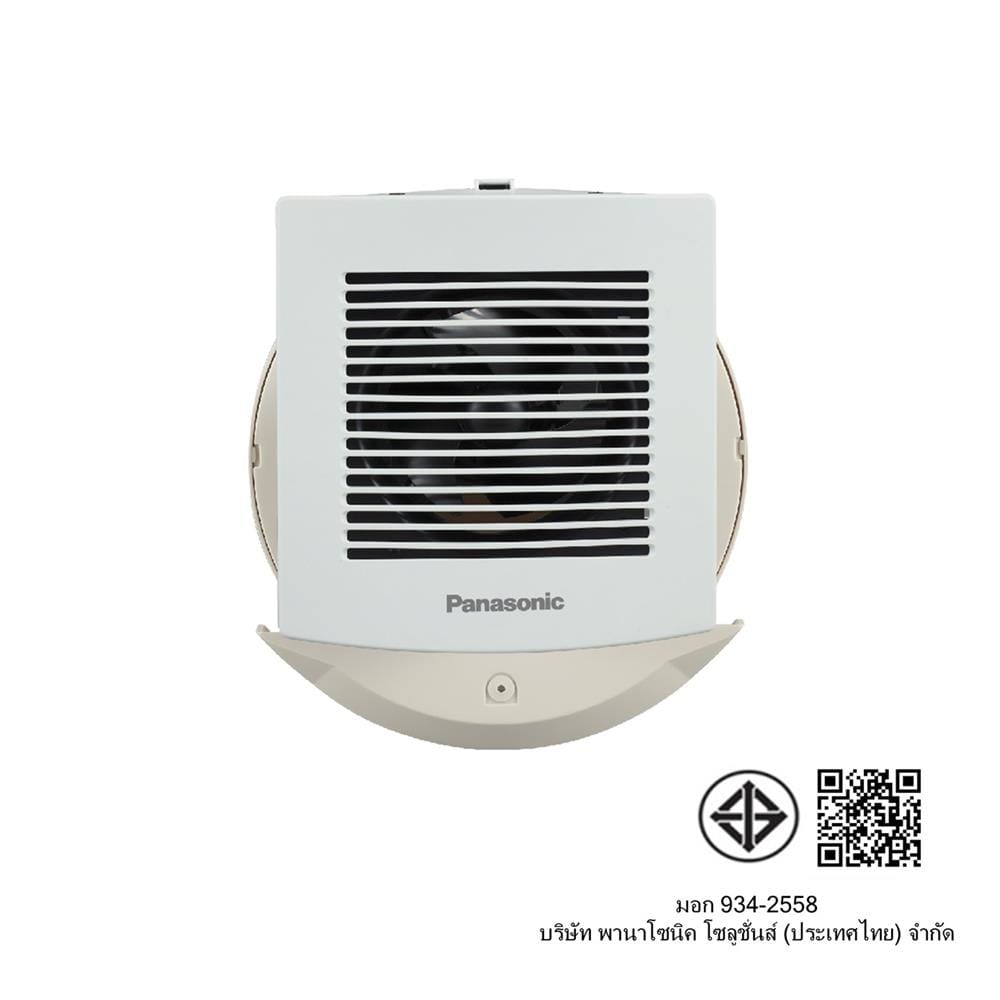 พัดลมดูดอากาศติดผนัง 6 นิ้ว PANASONIC FV-15EGK206