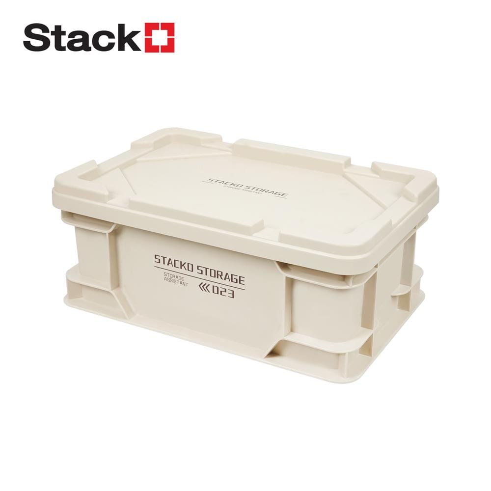 กล่องเก็บของ STACKO GLAM 2030 30.5X20.3X13.5 ซม. สีเบจ_0